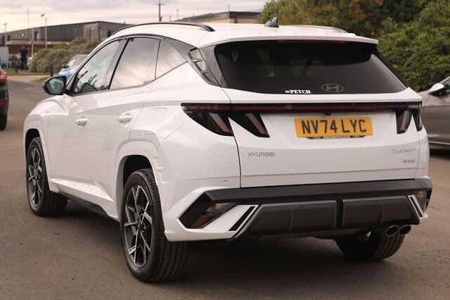 Hyundai TUCSON 1.6 T-GDi N Line Auto Euro 6 (s/s) 5dr White