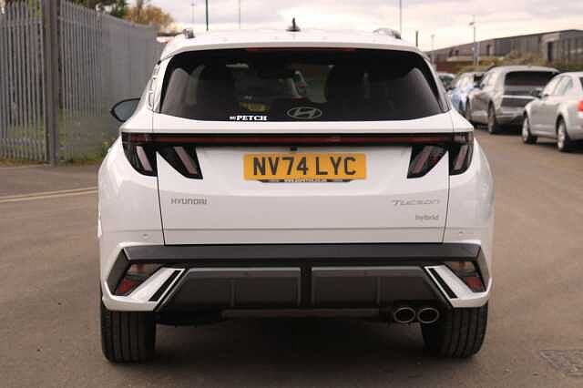 Hyundai TUCSON 1.6 T-GDi N Line Auto Euro 6 (s/s) 5dr White
