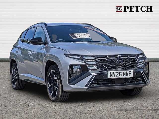Hyundai TUCSON 1.6T 239 Hybrid N Line 5dr Auto Silver