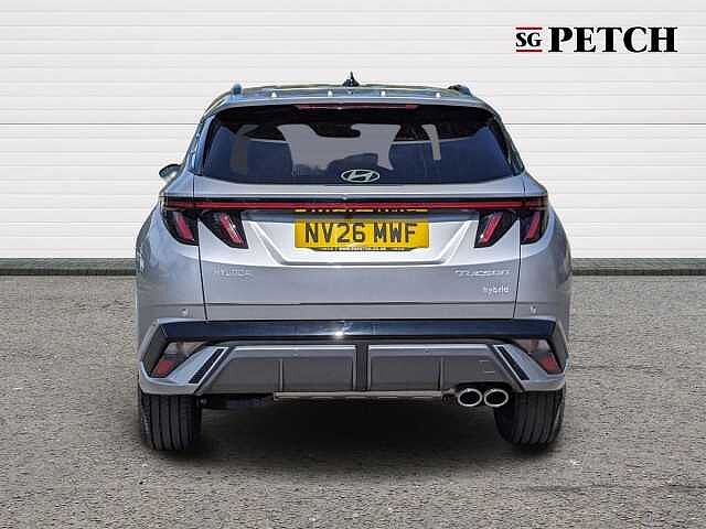 Hyundai TUCSON 1.6T 239 Hybrid N Line 5dr Auto Silver
