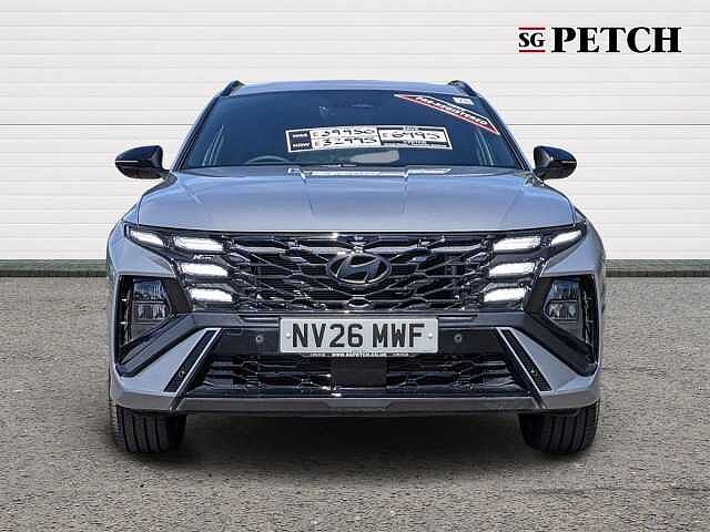 Hyundai TUCSON 1.6T 239 Hybrid N Line 5dr Auto Silver